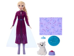 LALKA ELSA I NIEDŹWIADEK KRAINA LODU JFG16 MATTEL