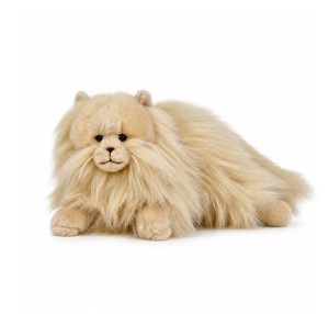 MASKOTKA PLUSZOWY KOT PERSKI KARMELOWY 35CM 14290 BEPPE