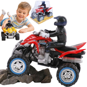 QUAD MOTOR 24CM ZE ŚWIATŁEM DŹWIĘKIEM I NAPĘDEM FRYKCYJNYM