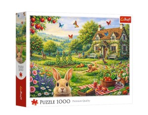 PUZZLE 1000 ELEMENTÓW DOMEK NA WSI 10995 TREFL