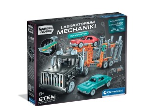 KLOCKI LABORATORIUM MECHANIKI TRANSPORTER 50290 CLEMENTONI