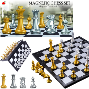 SZACHY MAGNETYCZNE NA MAGNES PIONKI GRA RODZINNA STRATEGICZNA LOGICZNA