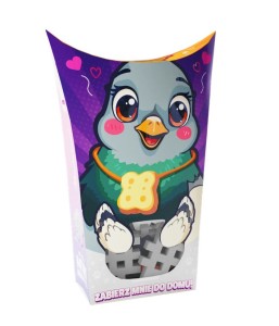 KLOCKI KONSTRUKCYJNE WAFLE MINI POCKET PETS GOŁĄB 16 ELEMENTÓW 907177 MARIOINEX 