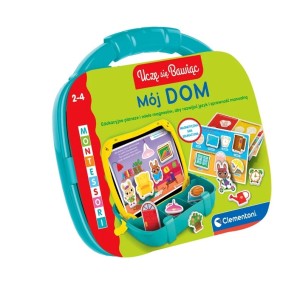 EDUKACYJNA WALIZECZKA UCZĘ SIĘ BAWIĄC MÓJ DOM 50418 CLEMENTONI