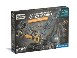 NAUKOWA ZABAWA LABORATORIUM MECHANIKI DŹWIG ROZBIÓRKOWY 50465 CLEMENTONI