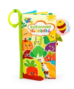 KSIĄŻECZKA SENSORYCZNA KOLOROWE GRZĄDKI 83283 DUMEL