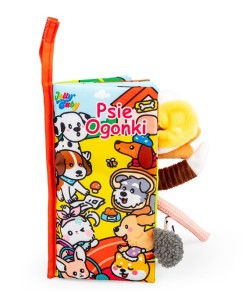 KSIĄŻECZKA SENSORYCZNA PSIE OGONKI 83284 DUMEL