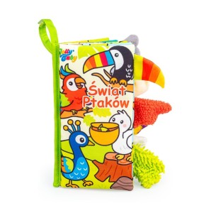 KSIĄŻECZKA SENSORYCZNA ŚWIAT PTAKÓW 83285 DUMEL