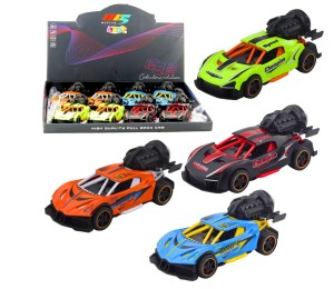 AUTO SPORTOWE Z NAPĘDEM ŚWIATŁO DŹWIĘK DYM MIX 1364642 DROMADER