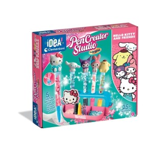 FABRYKA DŁUGOPISÓW HELLO KITTY I PRZYJACIELE 18276 CLEMENTONI