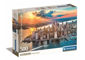 PUZZLE 500 ELEMENTÓW HQC NEW YORK 35543 CLEMENTONI