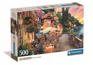 PUZZLE 500 ELEMENTÓW HQC MONTE ROSA DREAMING JEZIORO COMO 35582 CLEMENTONI