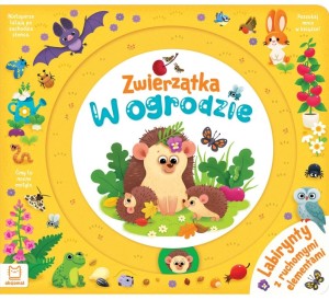KSIĄŻECZKA LABIRYNT Z RUCHOMYMI ELEMENTAMI ZWIERZĄTKA W OGRODZIE 4460 AKSJOMAT