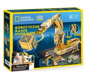 PUZZLE 3D ROBOTYCZNE RAMIĘ HYDRAULICZNE DS1092H DANTE
