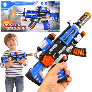 KARABIN PISTOLET NA BATERIE 33CM ŚWIATŁO DŹWIĘK ŚWIECĄCY