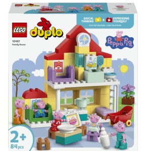 KLOCKI ŚWINKA PEPPA DOM RODZINNY 10467 LEGO DUPLO 