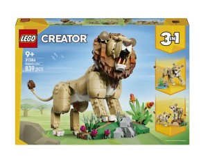 KLOCKI DZIKIE ZWIERZĘTA DUMNY LEW 31386 LEGO CREATOR