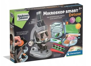 NAUKOWA ZABAWA MIKROSKOP SMART DELUXE 50441 CLEMENTONI