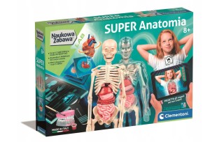 NAUKOWA ZABAWA SUPER ANATOMIA 50919 CLEMENTONI