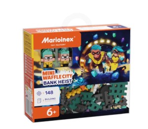 KLOCKI KONSTRUKCYJNE MINI WAFLE NAPAD NA BANK 906712 MARIOINEX