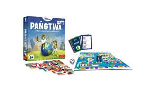 GRA EDUKACYJNA PAŃSTWA I FLAGI RODZINA TREFLIKÓW 03062 TREFL