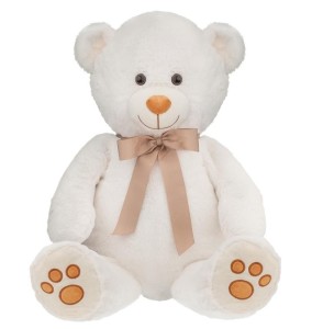 MASKOTKA PLUSZOWY MIŚ BALLU KREMOWY 80 CM 14227 BEPPE