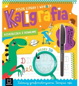 KSIĄŻECZKA Z ROWKAMI PISZĘ LITERY I WYRAZY ZNIKAJĄCY ATRAMENT TERAPIA RĘKI 4444 AKSJOMAT