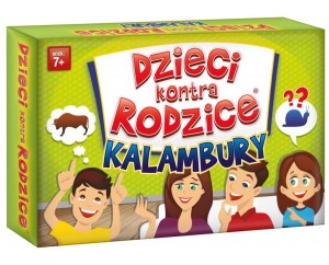 GRA RODZINNA DZIECI KONTRA RODZICE KALAMBURY 1144 KANGUR