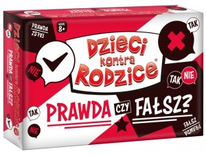 GRA RODZINNA DZIECI KONTRA RODZICE PRAWDA CZY FAŁSZ 8545 KANGUR