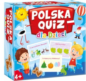GRA EDUKACYJNA POLSKA QUIZ DLA DZIECI 4+ 5604 KANGUR