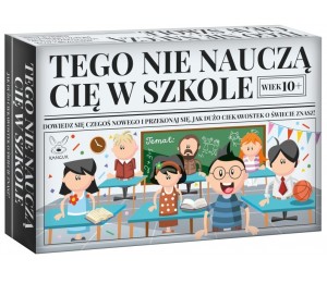 GRA EDUKACYJNA TEGO NIE NAUCZĄ CIĘ W SZKOLE 0292 KANGUR