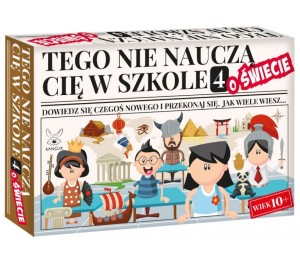 GRA EDUKACYJNA TEGO NIE NAUCZĄ CIĘ W SZKOLE 4 O ŚWIECIE 1275 KANGUR