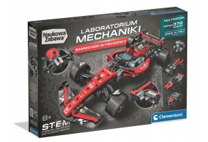KLOCKI LABORATORIUM MECHANIKI SAMOCHÓD WYŚCIGOWY 50472 CLEMENTONI