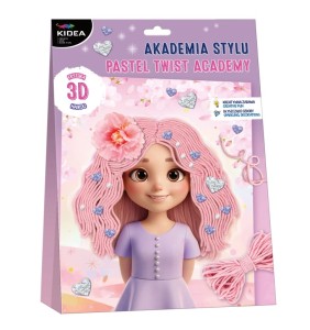 ZESTAW KREATYWNY AKADEMIA STYLU PASTELOWY TWIST ASPTKA KIDEA