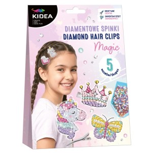 ZESTAW KREATYWNY DIAMENTOWE SPINKI MAGIC DSMAKA KIDEA