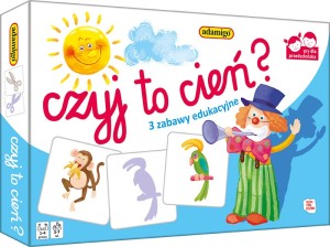 GRA EDUKACYJNA CZYJ TO CIEŃ UKŁADANKA 5635 ADAMIGO