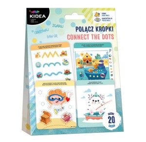 ZESTAW EDUKACYJNY ŁĄCZ KROPKI ZELKKA KIDEA 