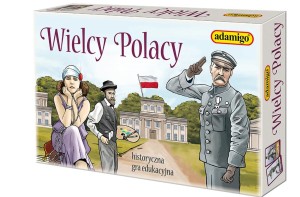 GRA EDUKACYJNA WIELCY POLACY 7325 ADAMIGO
