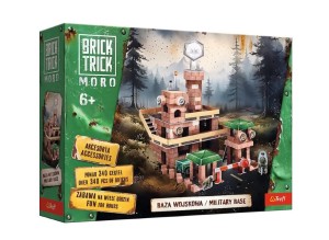 KLOCKI CERAMICZNE 340 CEGIEŁ BRICK TRICK MORO BAZA WOJSKOWA 62049 TREFL