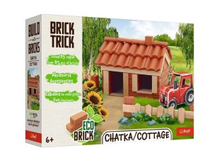 KLOCKI CERAMICZNE 85 CEGIEŁ BRICK TRICK CHATKA 62022 TREFL