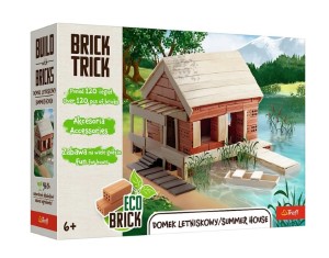 KLOCKI CERAMICZNE 120 CEGIEŁ BRICK TRICK DOMEK LETNISKOWY 62025 TREFL