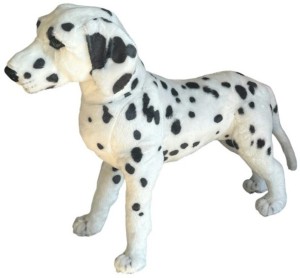 MASKOTKA PLUSZOWY PIES DALMATYŃCZYK STOJĄCY 65CM 35264 DUBI