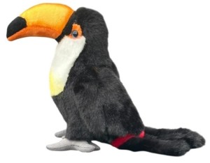MASKOTKA PLUSZOWY TUKAN 19CM 33734 DUBI