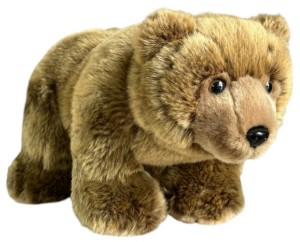MASKOTKA PLUSZOWY NIEDŹWIEDŹ BRUNATNY STOJĄCY 36CM 5042 DUBI