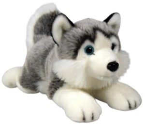 MASKOTKA PLUSZOWY PIES HUSKY 27CM 31969 DUBI