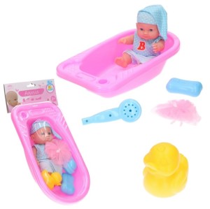 LALKA BOBAS AGUSIA DO KĄPIELI W WANIENCE 02778 DROMADER