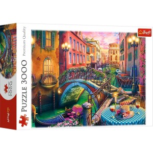 PUZZLE 3000 ELEMENTÓW WIECZÓR W WENECJI 33080 TREFL
