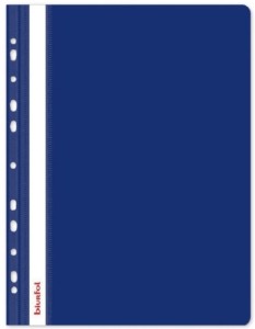 SKOROSZYT TWARDY PLASTIKOWY A4 GRANATOWY 1 SZTUKA 0095 ABC