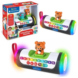 INTERAKTYWNY GŁOŚNIK SŁONIK TYGRYSEK 50459 CLEMENTONI