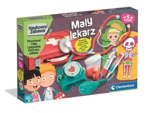 NAUKOWA ZABAWA ZESTAW MAŁEGO LEKARZA 50474 CLEMENTONI